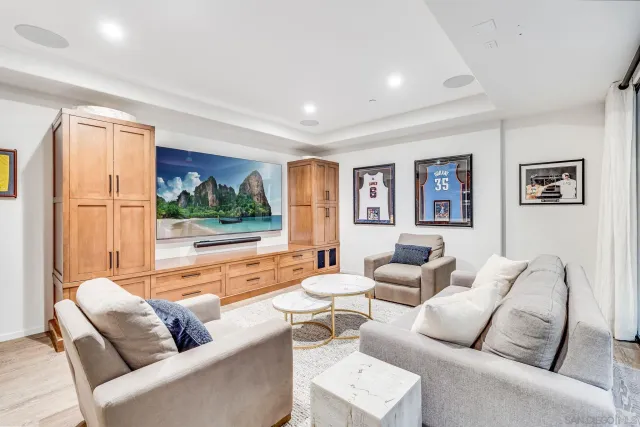 a view of house with outdoor space and sitting area