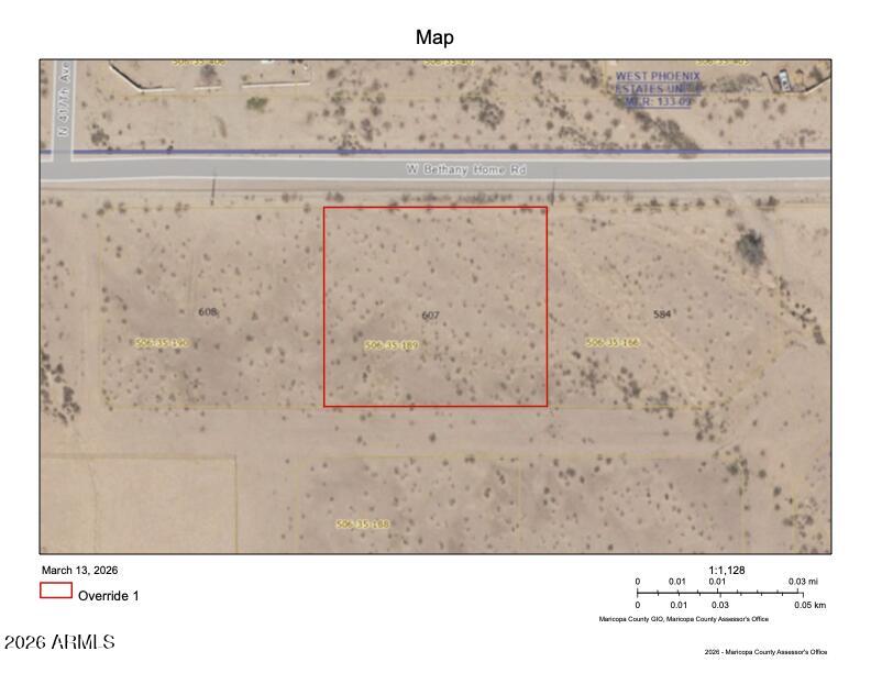0 W BETHANY HOME ROAD -- 607, Tonopah, A