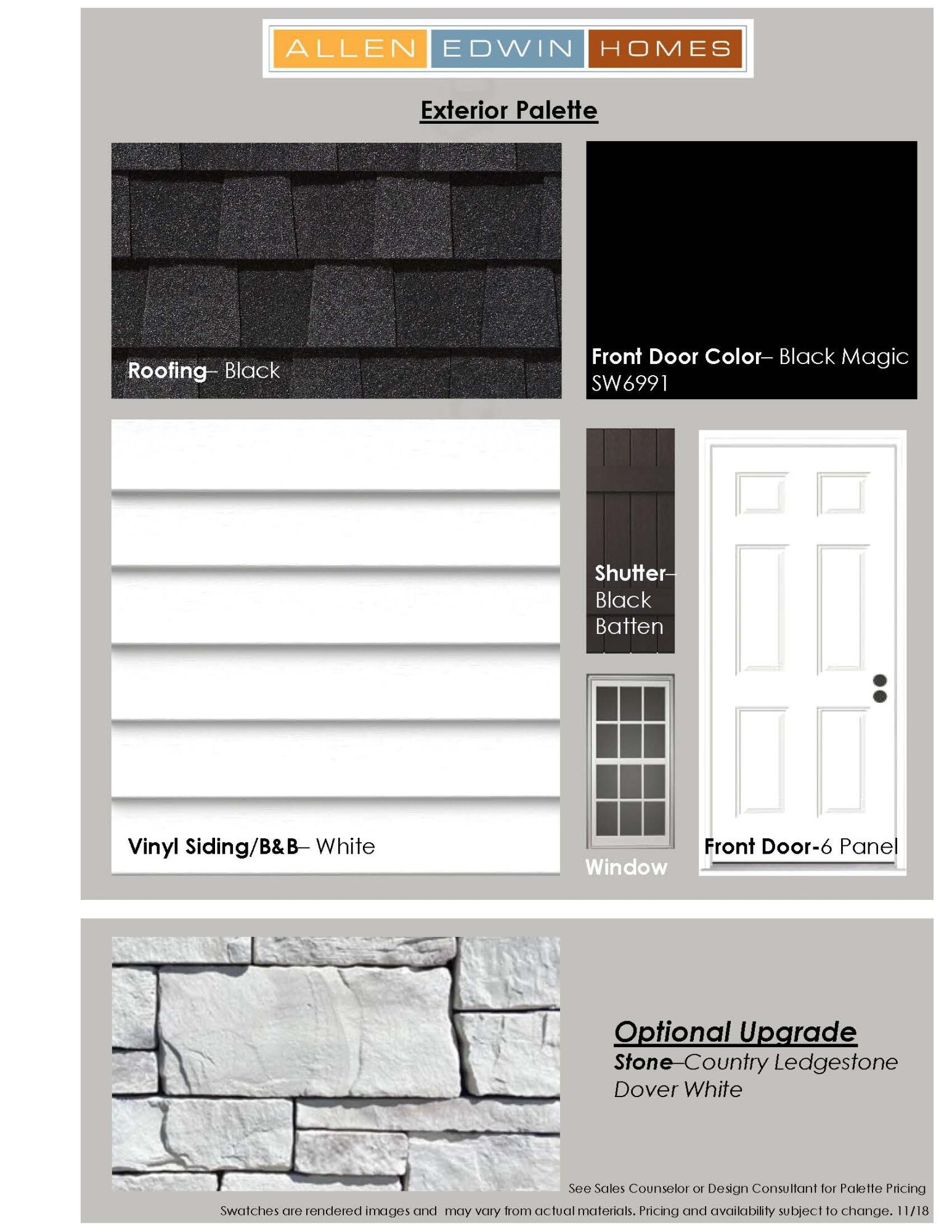 12937 High Rdg Court Freeport, MI 49325 - Photo 24 of 26 HRA0016 EXTERIOR PALETTE