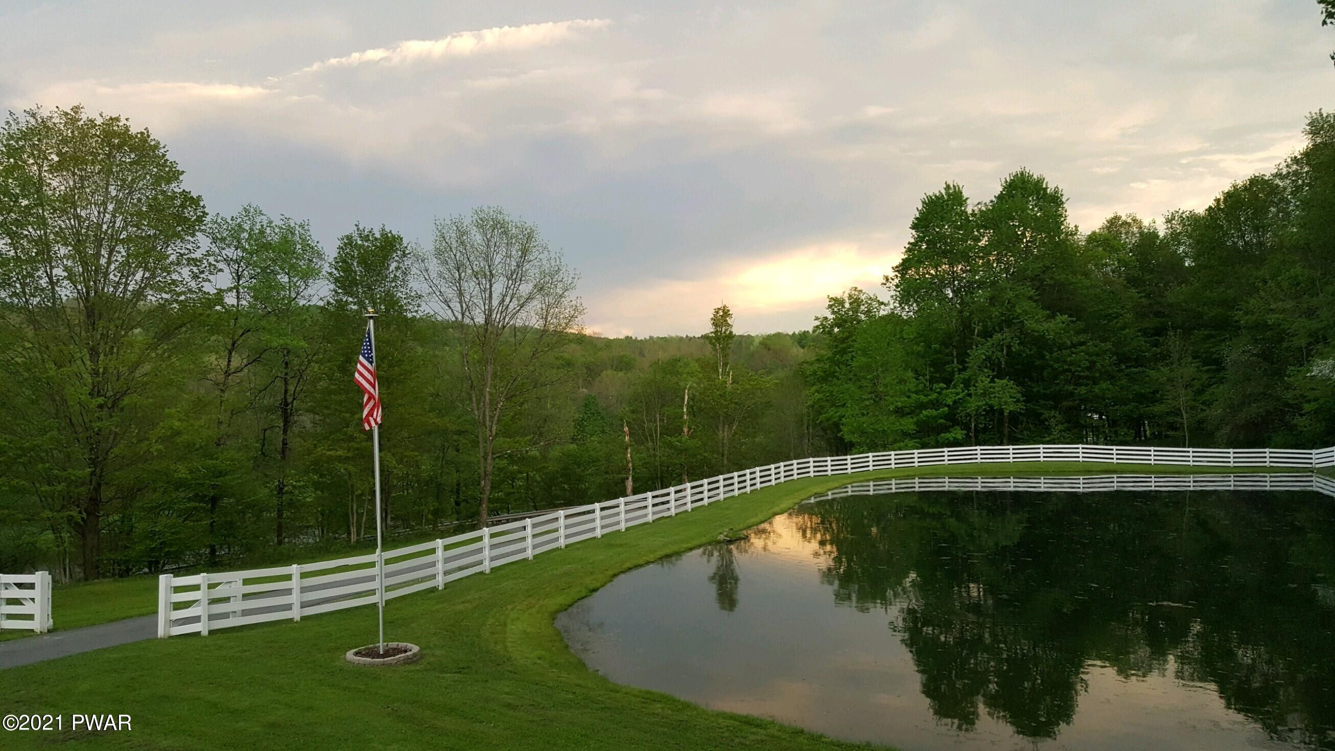 39 Starlight Lake Road Starlight, PA 18461 - Photo 11 of 36 overlooking pond in early spring