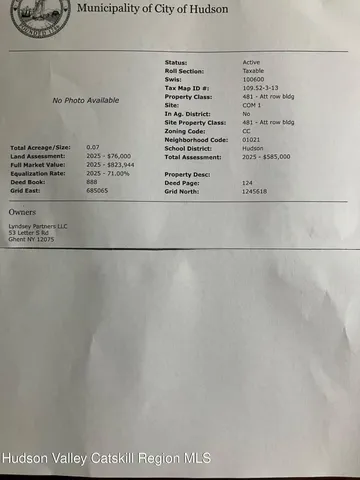 $995,000 | 434 Warren Street, Hudson, NY 12534