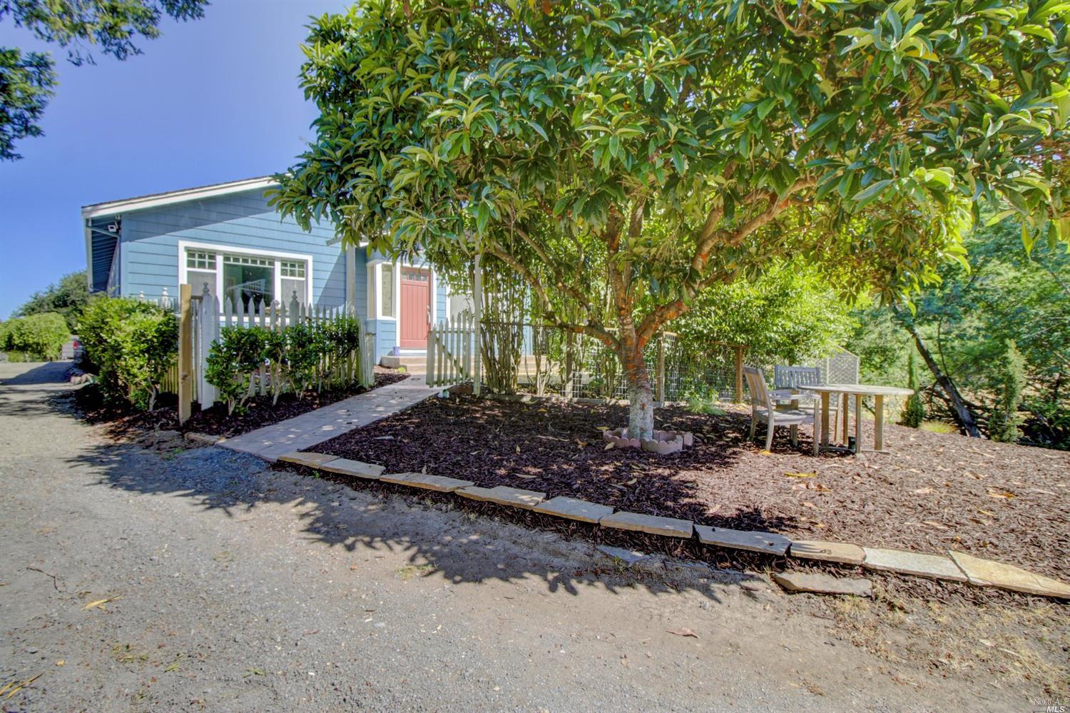 1730 Mark West Springs Road Santa Rosa, CA 95404 - Photo 1 of 1 a front view of a house with garden