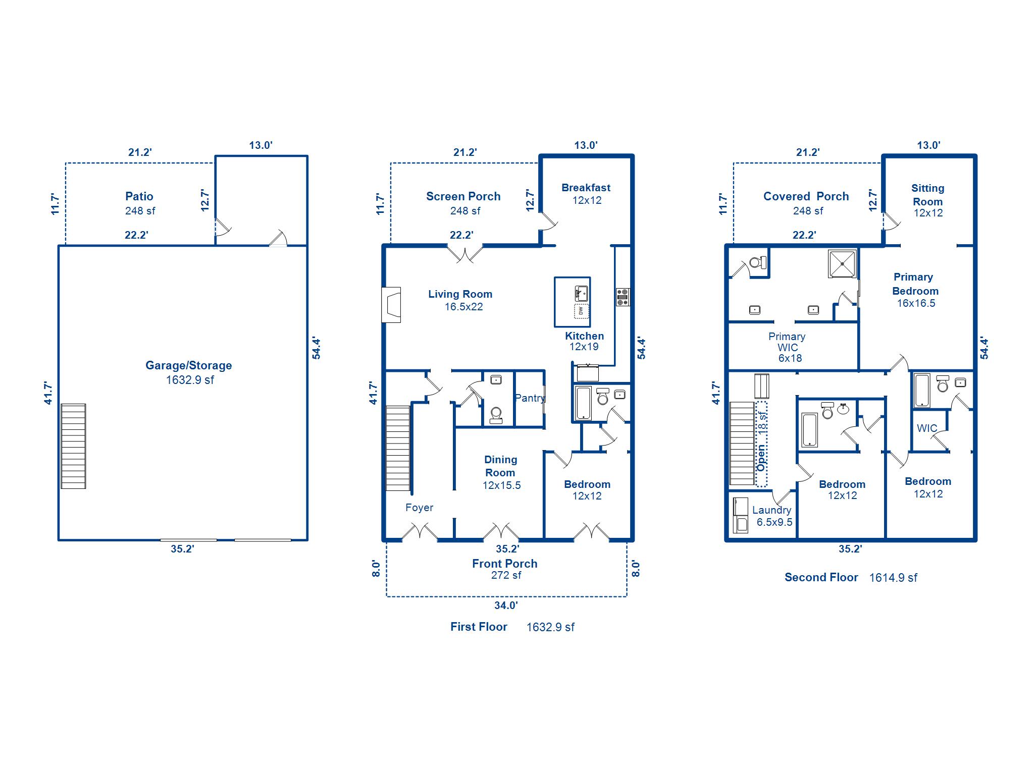 1400 Stratton Place Mount Pleasant, SC 29466 - Photo 62 of 64 Floorplan