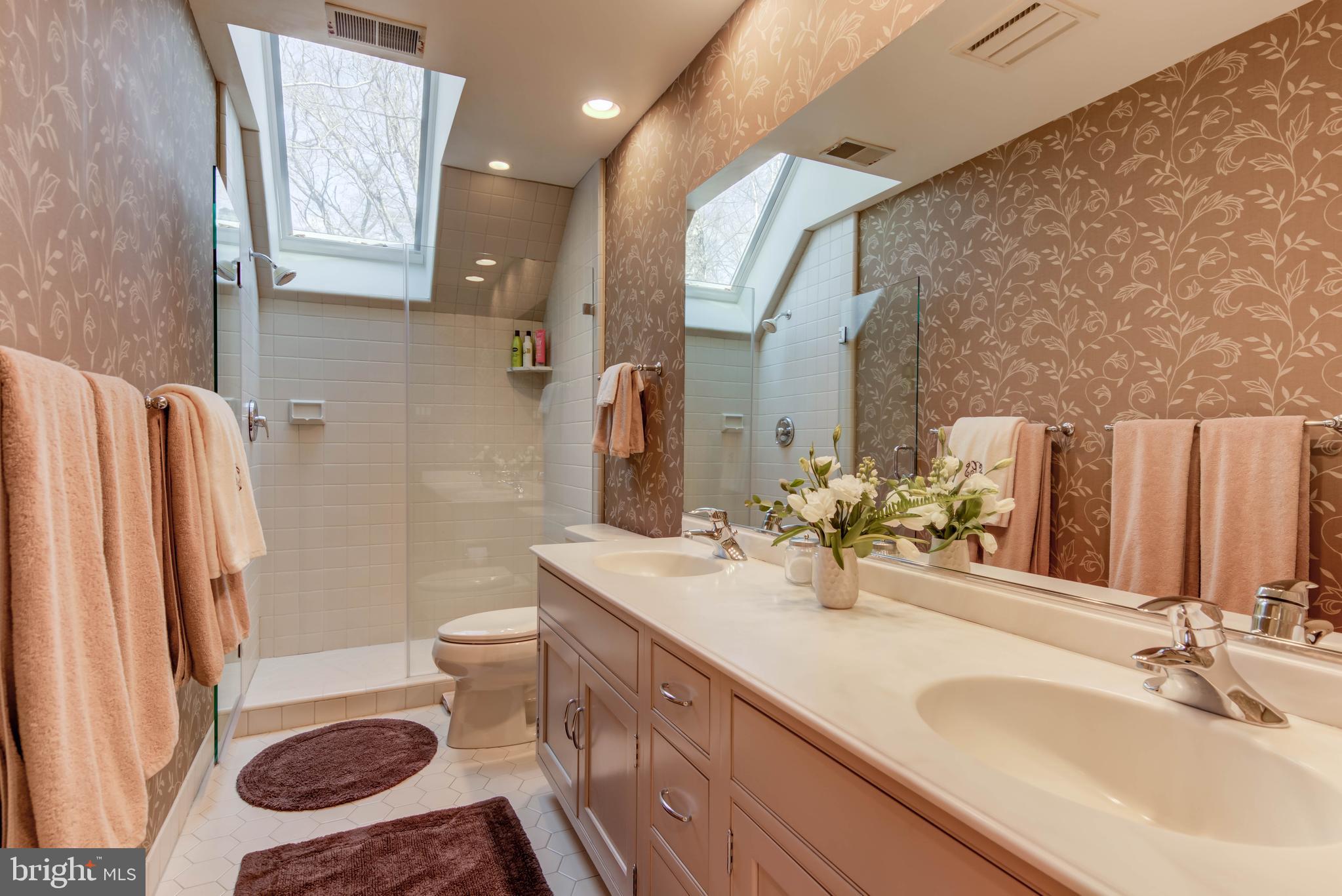 1650 Ridley Creek Road Media, PA 19063 - Photo 28 of 51 Remodeled Hall Bath
