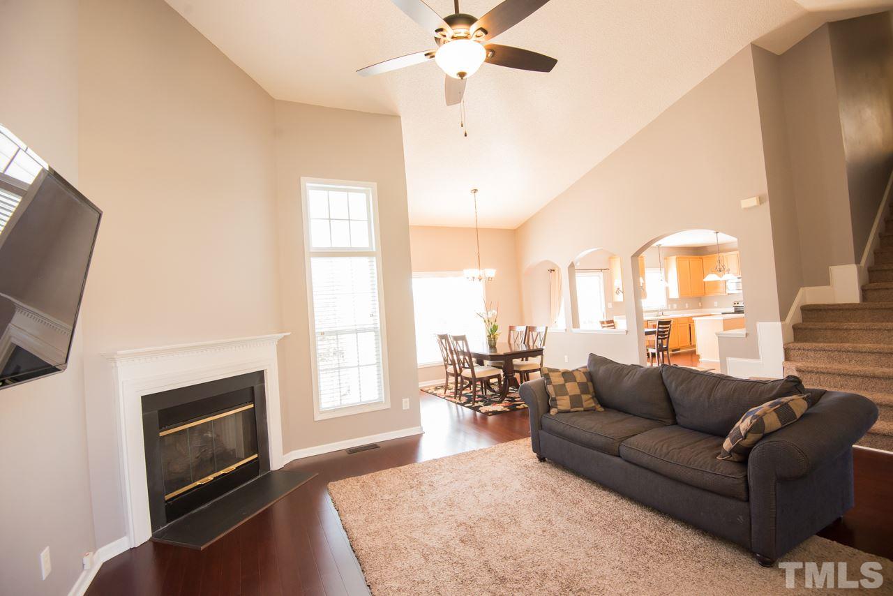 1303 Red Twig Road Apex, NC 27502 - Photo 3 of 27 What a comfortable and spacious living room!