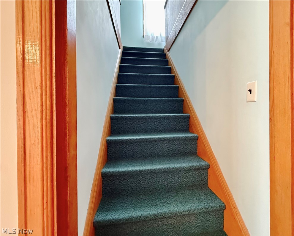 175 3rd Street Lowell, OH 45744 - Photo 19 of 38 Stairs to 3rd Bedroom
