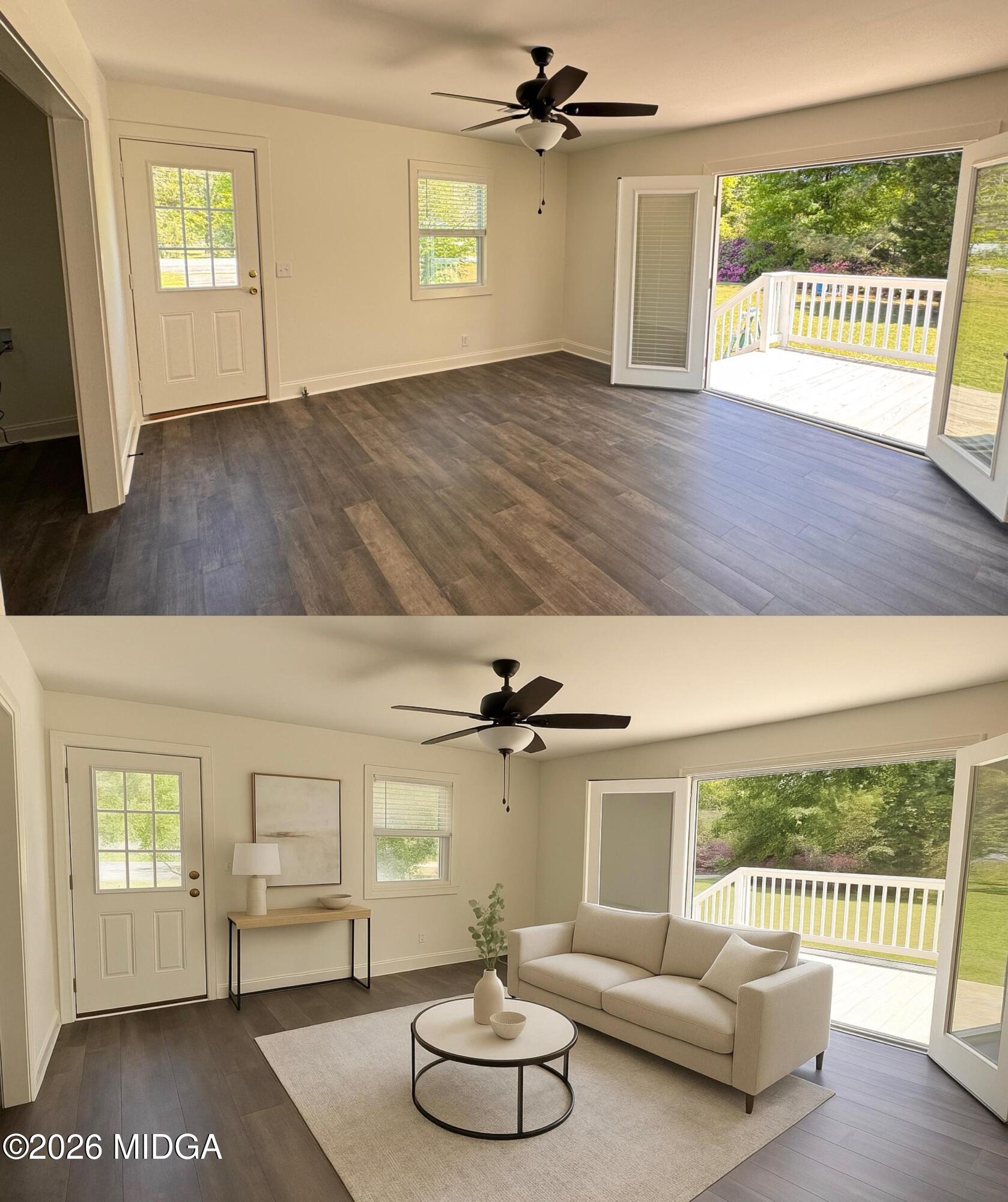 29 Dolly Lane Macon, GA 31217 - Photo 6 of 16 a living room with furniture and a floor
