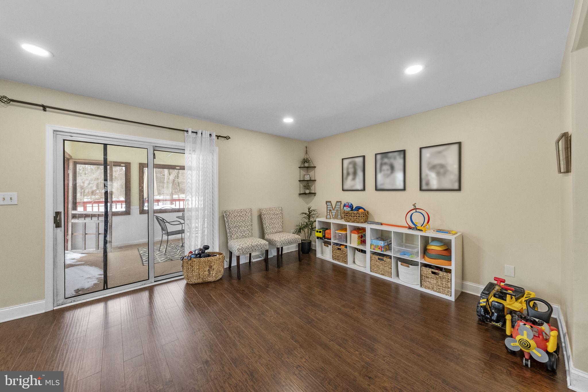 4 Birch Run Court Ewing, NJ 08628 - Photo 16 of 57 a view of a workspace with furniture and wooden floor