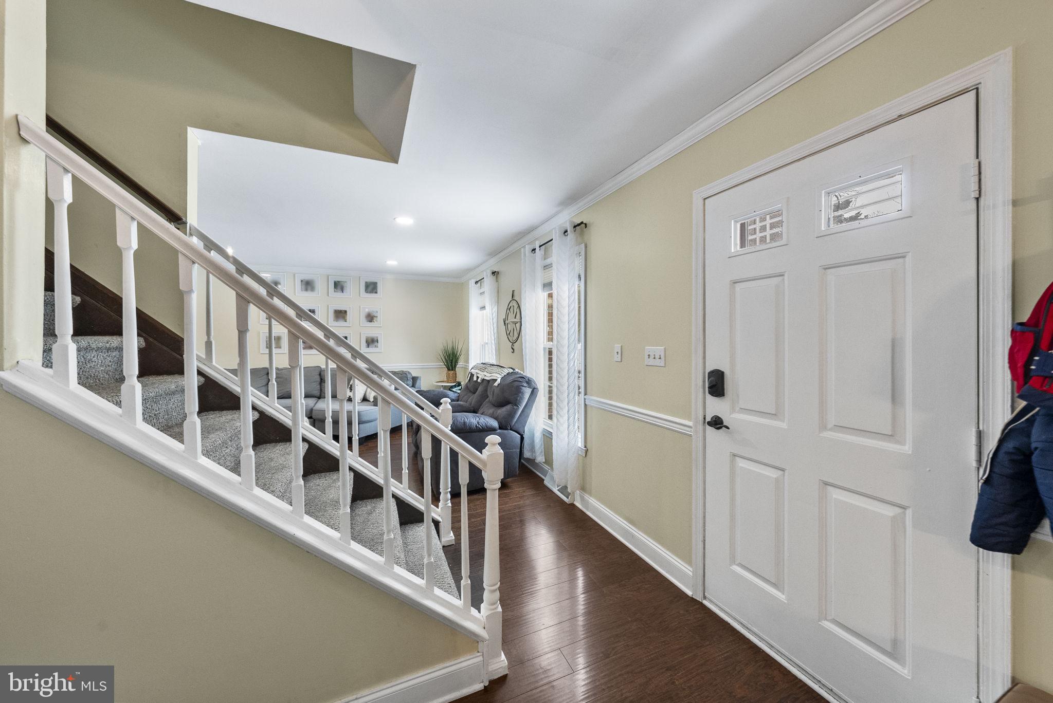 4 Birch Run Court Ewing, NJ 08628 - Photo 9 of 57 a view of an entryway with wooden floor