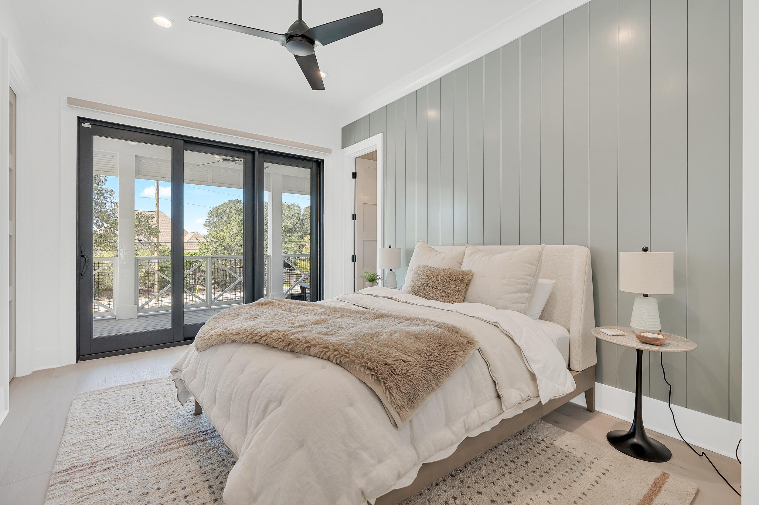 7843 East County Highway 30A Inlet Beach, FL 32461 - Photo 34 of 71 a spacious bedroom with a large bed and a window