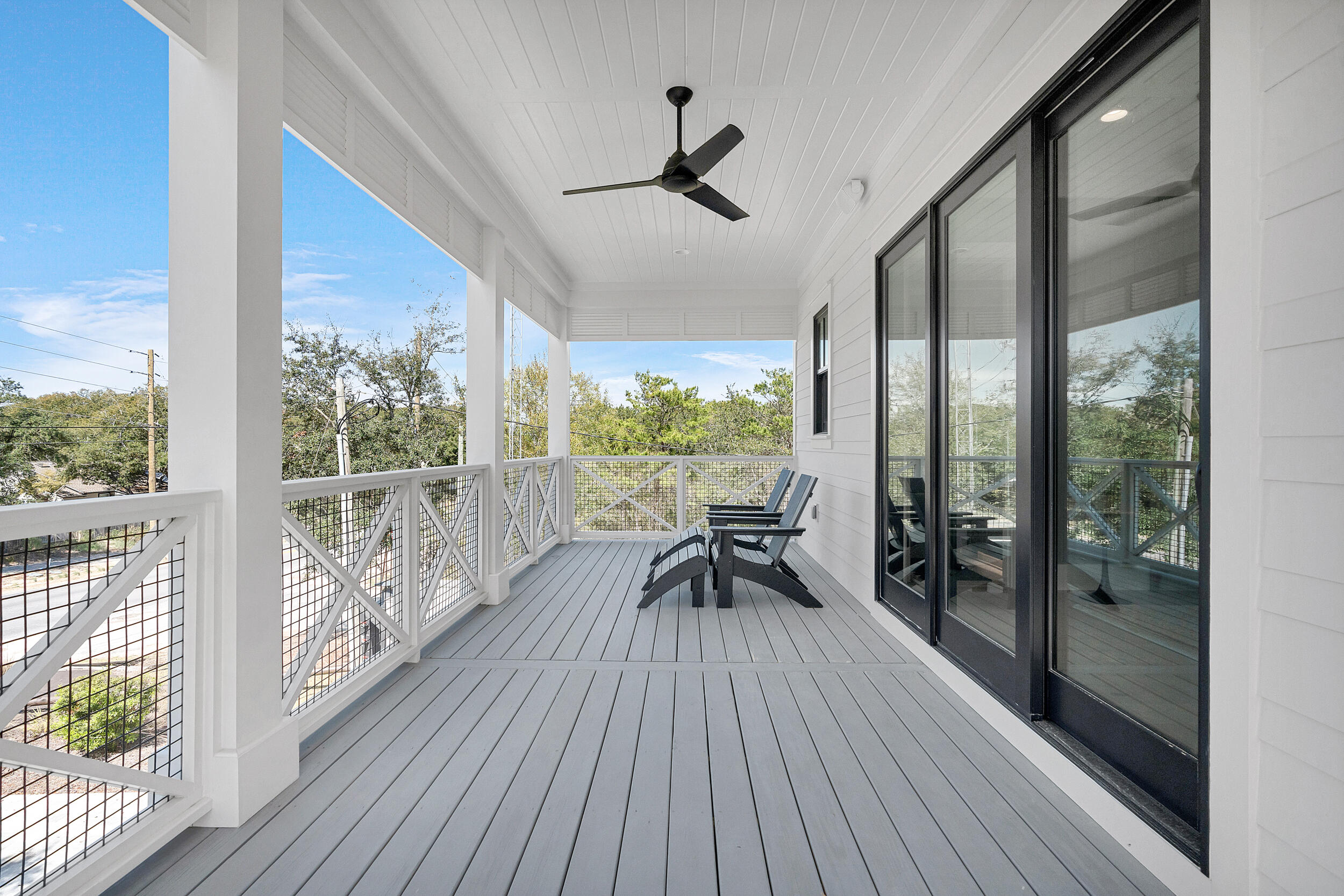 7843 East County Highway 30A Inlet Beach, FL 32461 - Photo 37 of 71 2nd floor covered porch