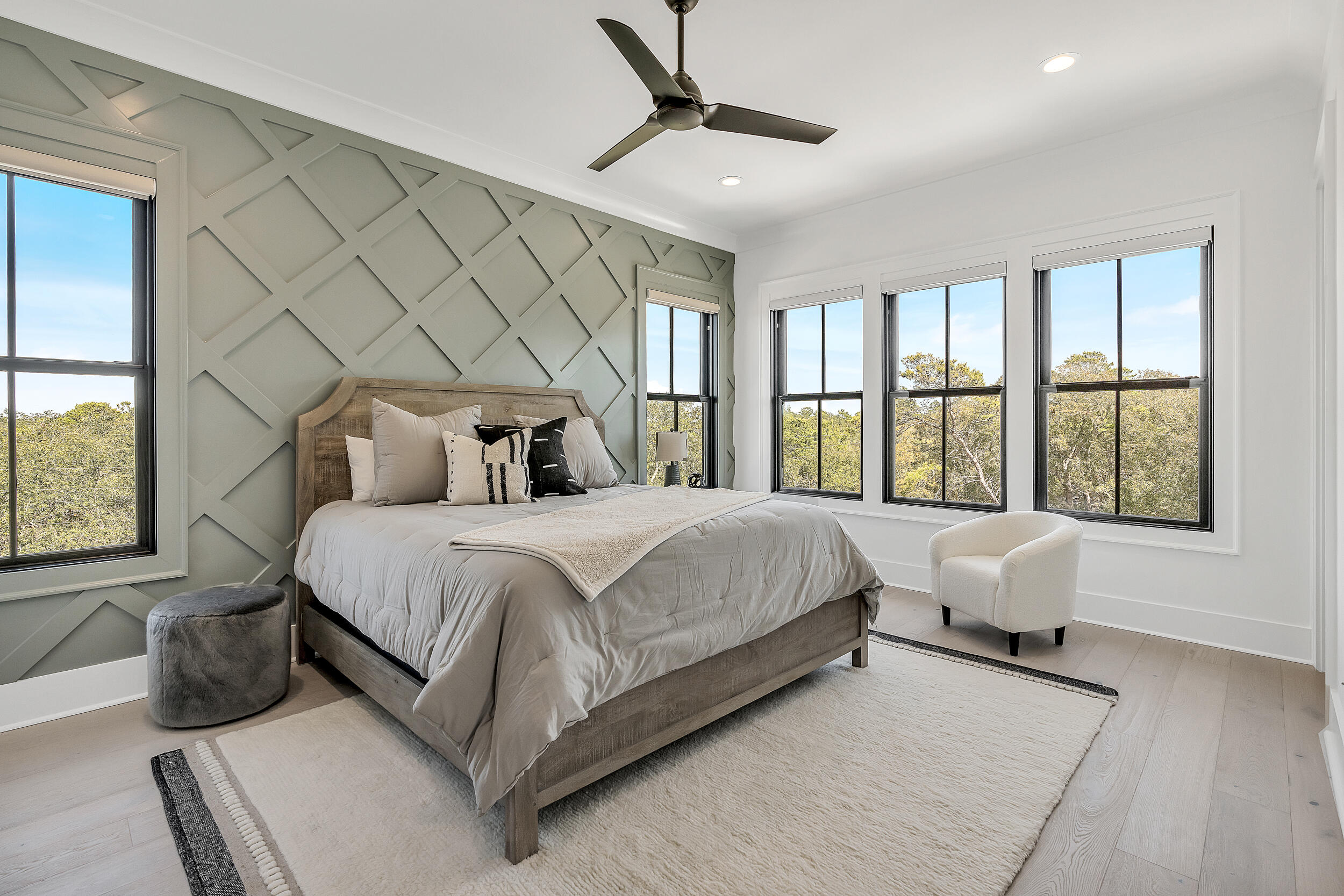 7843 East County Highway 30A Inlet Beach, FL 32461 - Photo 44 of 71 a bedroom with a bed and window