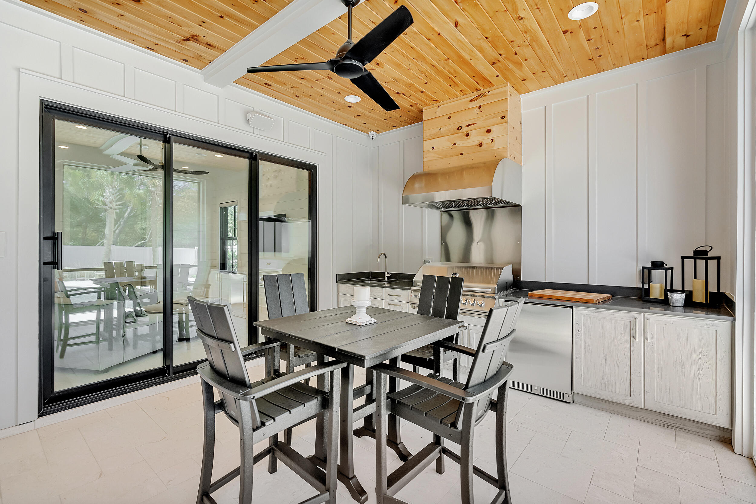 7843 East County Highway 30A Inlet Beach, FL 32461 - Photo 55 of 71 a view of a dining room with furniture window and outside view