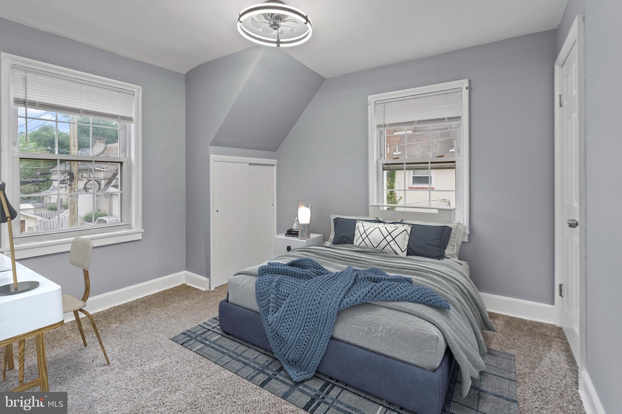 55 Kinship Road Baltimore, MD 21222 - Photo 29 of 42 a bedroom with a bed and a window