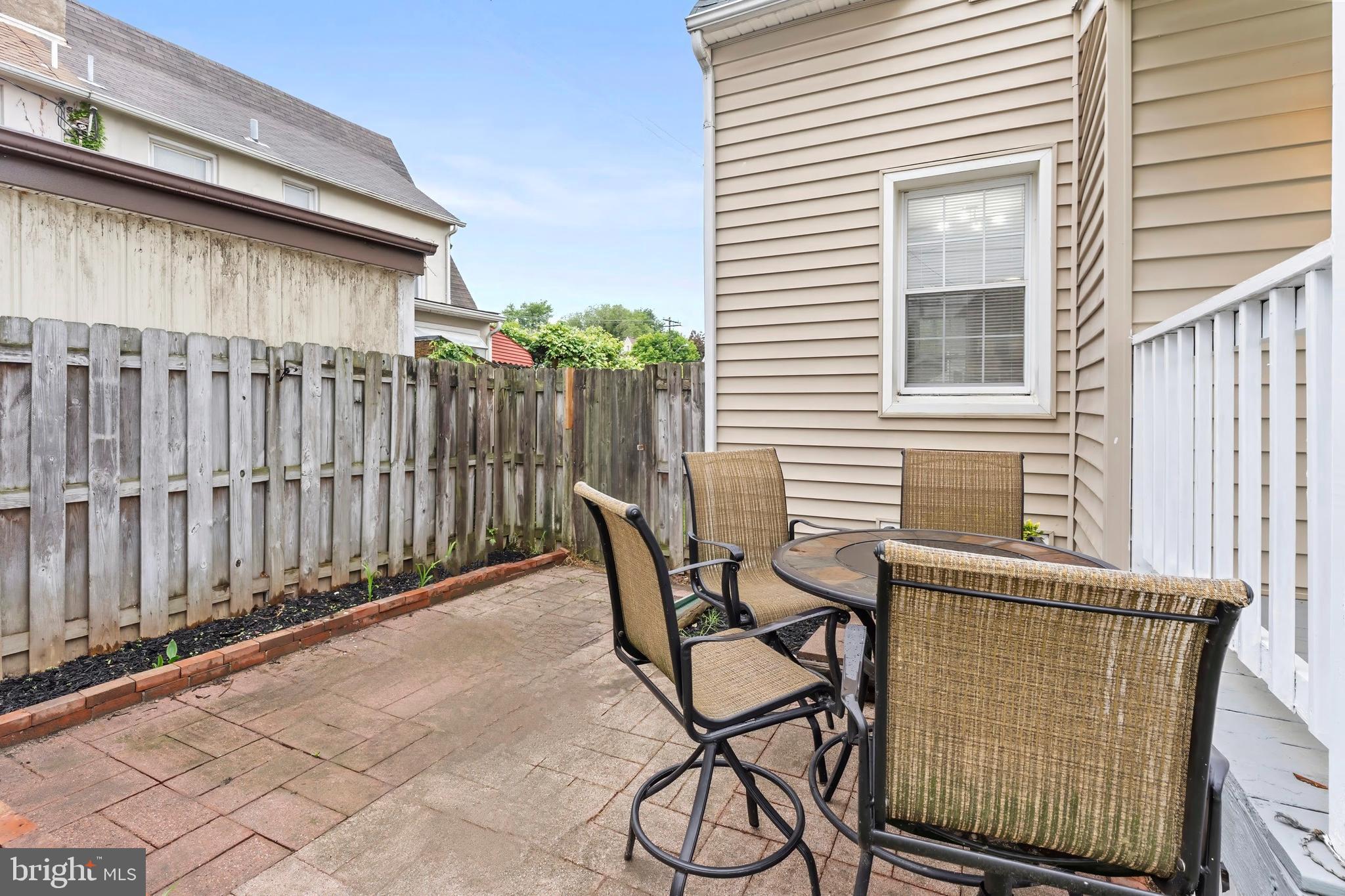 55 Kinship Road Baltimore, MD 21222 - Photo 4 of 42 a view of backyard with a deck and furniture