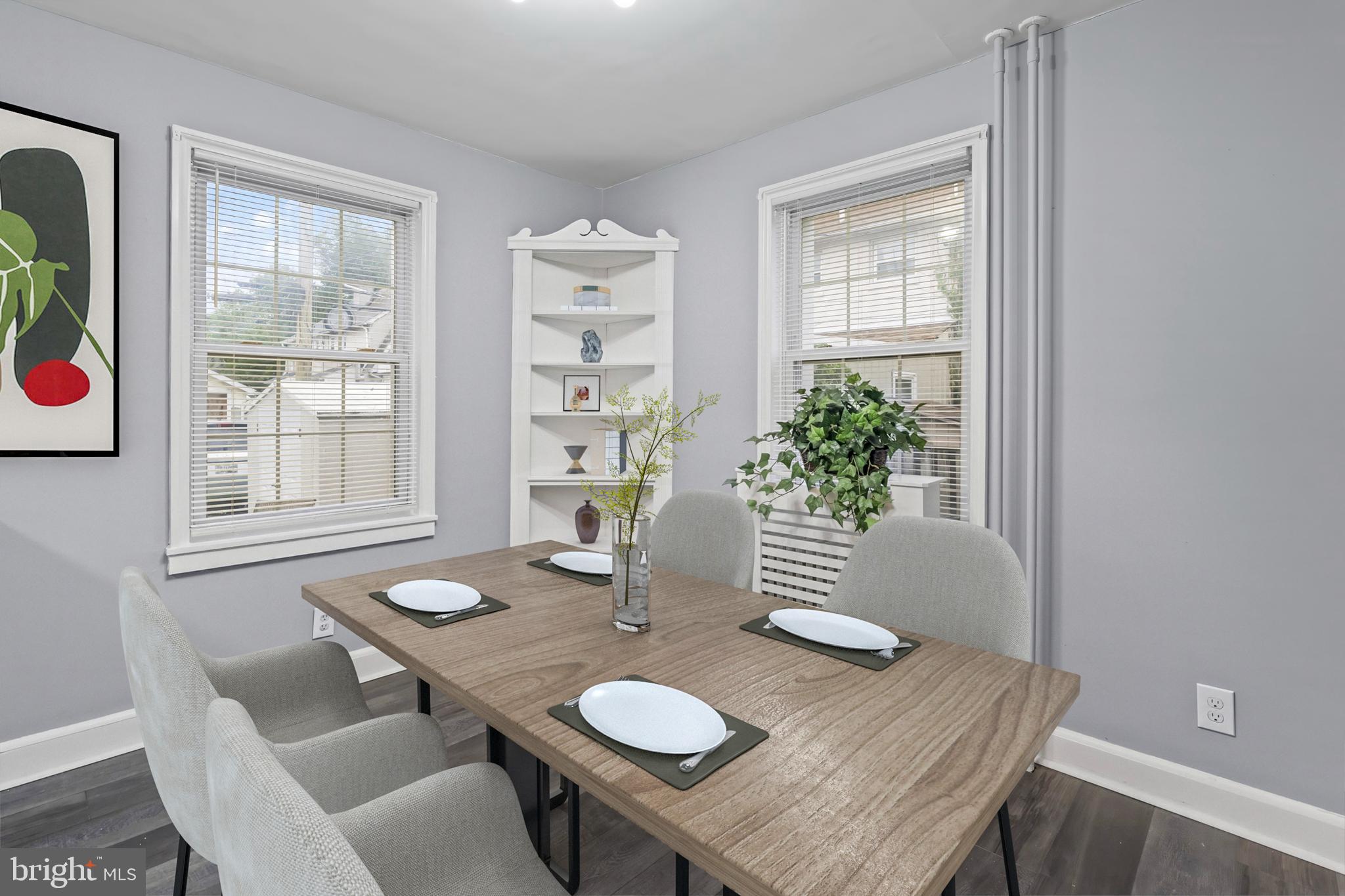 55 Kinship Road Baltimore, MD 21222 - Photo 10 of 42 a view of a dining room with furniture and wooden floor