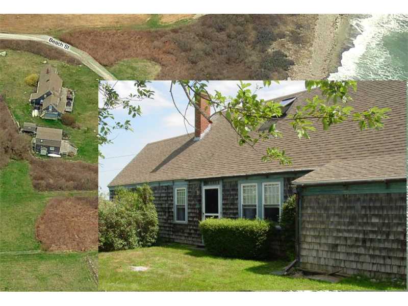 10 Beach Street Little Compton, RI 02837 - Photo 1 of 16 Exterior Front. Plus aerial view