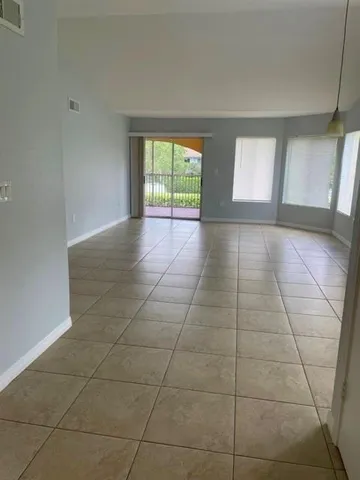 a view of a bathroom with windows