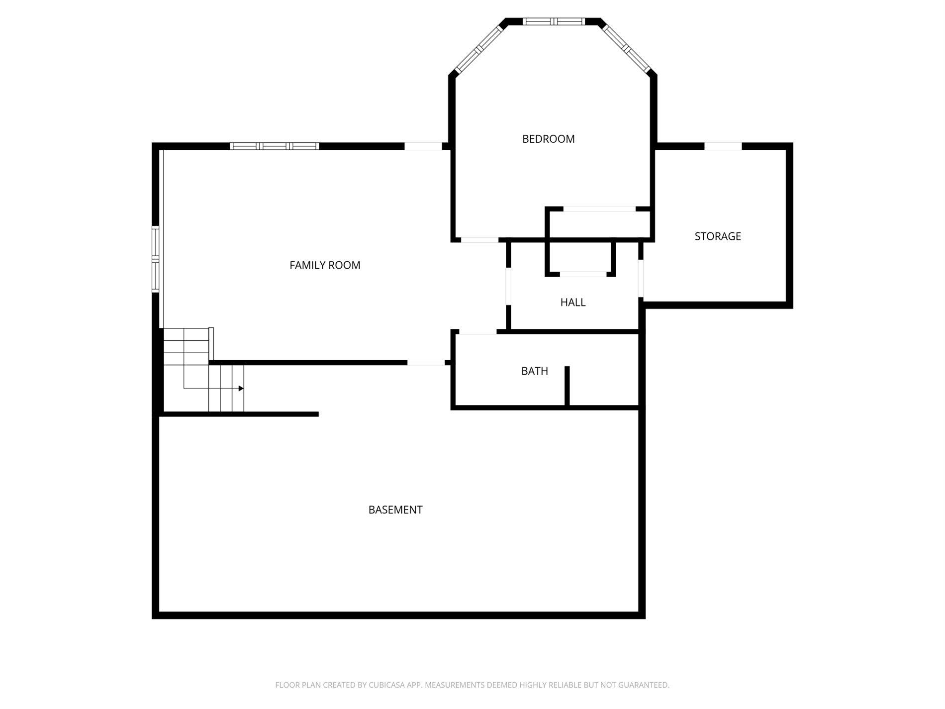 203 Eagles Bluff Road La Crescent, MN 55947 - Photo 36 of 36 basement floorplan