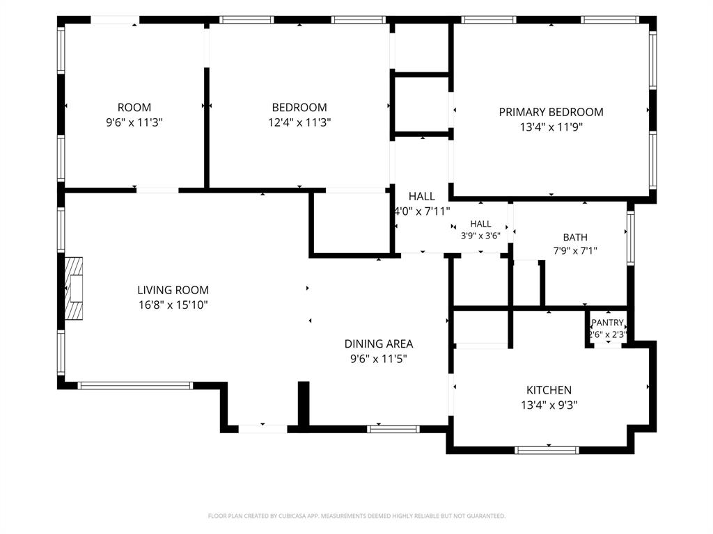 1010 Winters Street Dallas, TX 75216 - Photo 20 of 20 Floor plan