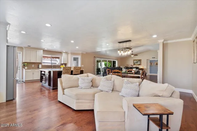 a view of an outdoor space and a yard