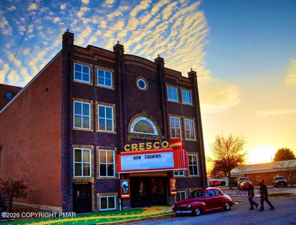 a view of building with outdoor space
