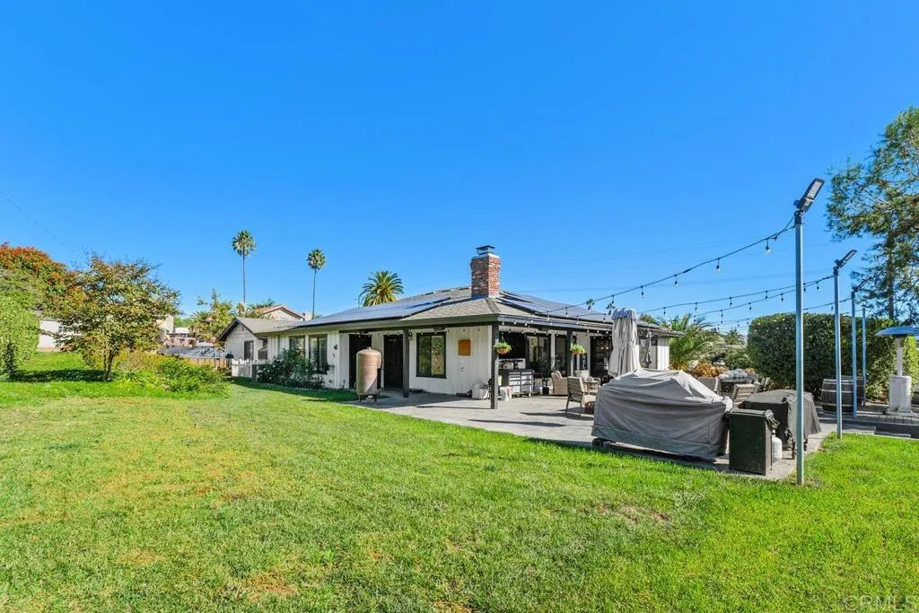 2625 Havencrest Drive Fallbrook, CA 92028 - Photo 23 of 35 a view of a house with a backyard porch and sitting area