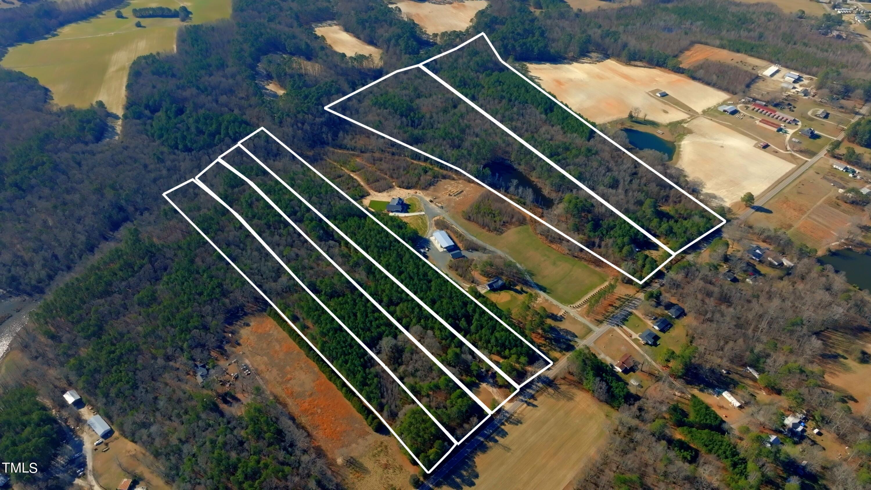 7406 Mitchell Mill Road Zebulon, NC 27597 - Photo 5 of 23 eKingdom Tracts Aerial Still01