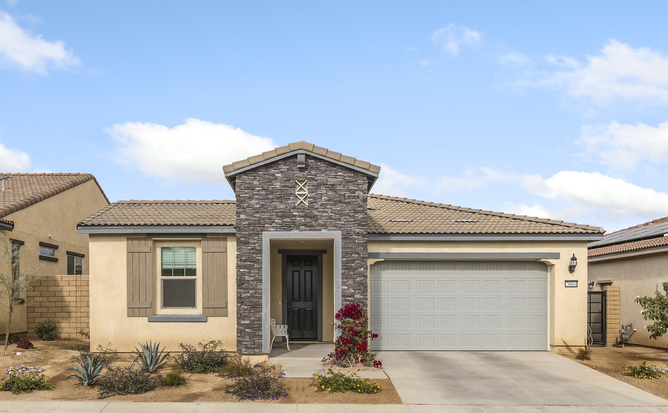 78804 Santa Rosa Way Palm Desert, CA 92211 - Photo 3 of 40 a front view of a house