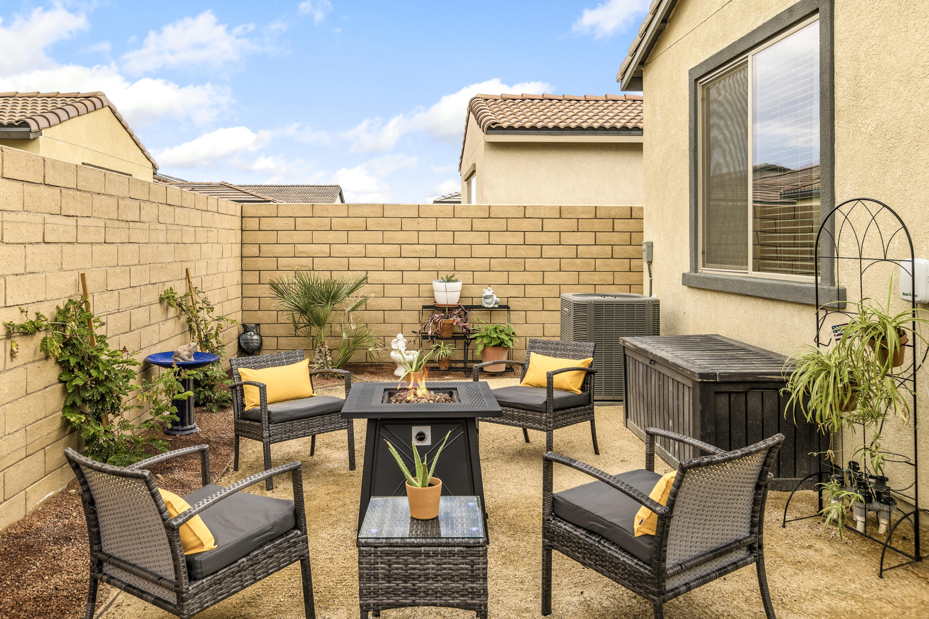 78804 Santa Rosa Way Palm Desert, CA 92211 - Photo 34 of 40 a view of a outdoor seating area with furniture