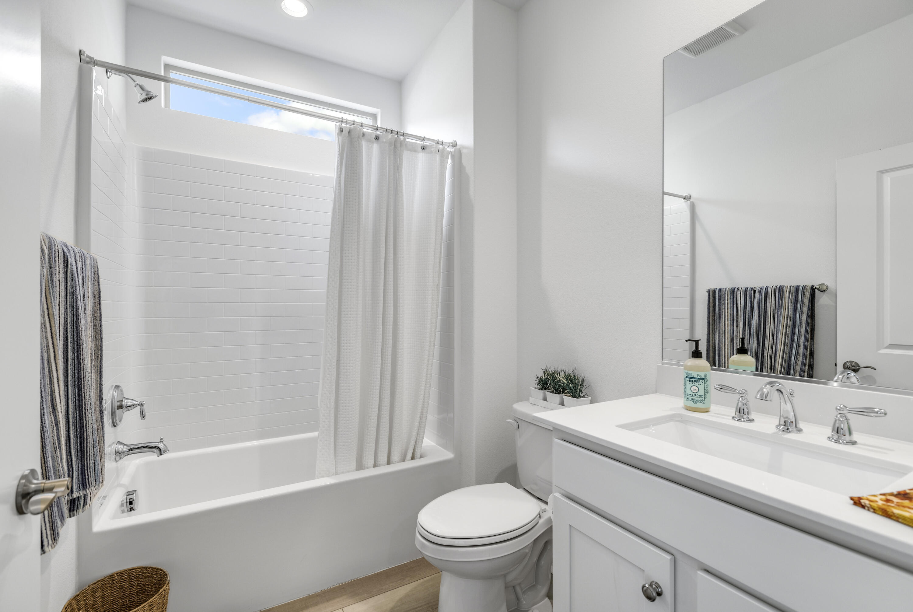 78804 Santa Rosa Way Palm Desert, CA 92211 - Photo 7 of 40 a bathroom with a granite countertop sink toilet and shower