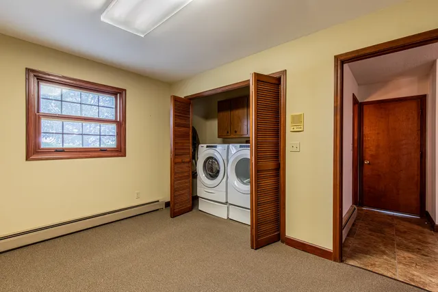 a view of a storage & utility room