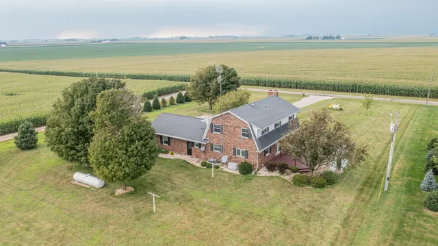 a view of a city with an ocean view
