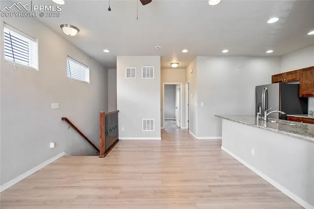 a view of a living room