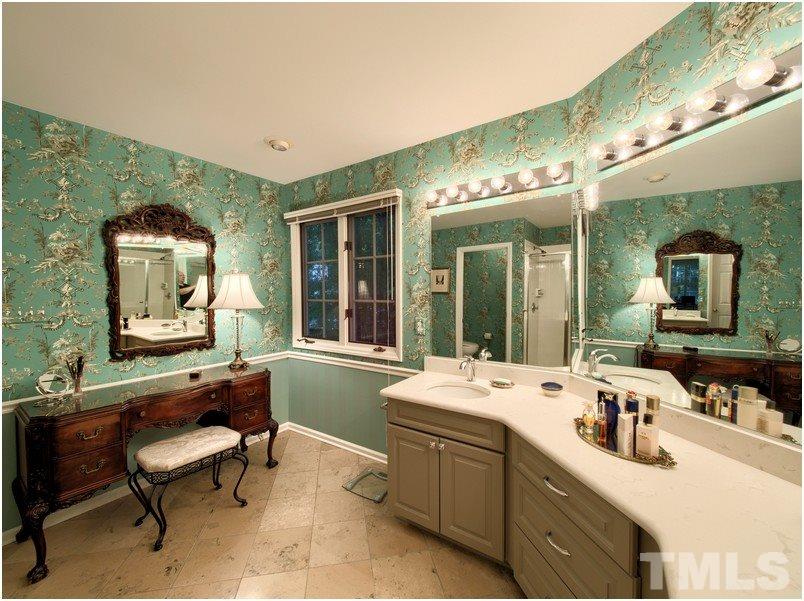 8501 Bluebill Court Raleigh, NC 27615 - Photo 17 of 25 Master bath has marble floor.