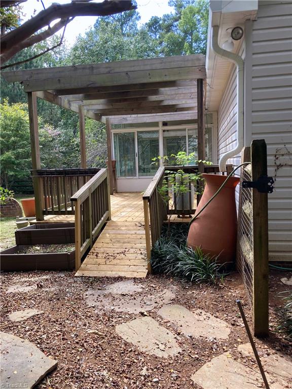 1391 Beckner Road Lexington, NC 27292 - Photo 49 of 50 Backyard arbor