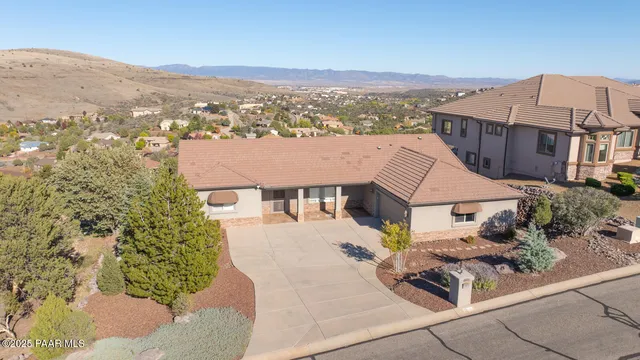 a view of a house with a patio