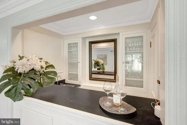 a view of entryway and hall