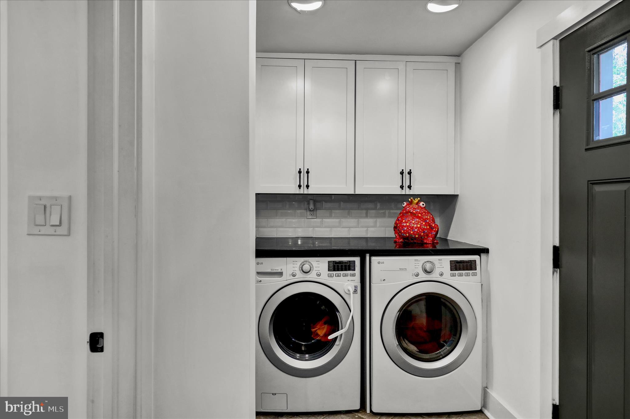 45 Mast Road Oley, PA 19547 - Photo 13 of 39 a utility room with dryer and washer