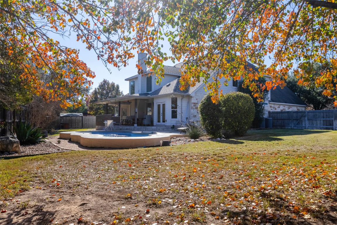 3113 Quail Run Round Rock, TX 78681 - Photo 5 of 29 Back of property with an oversized backyard for the children and pets to enjoy