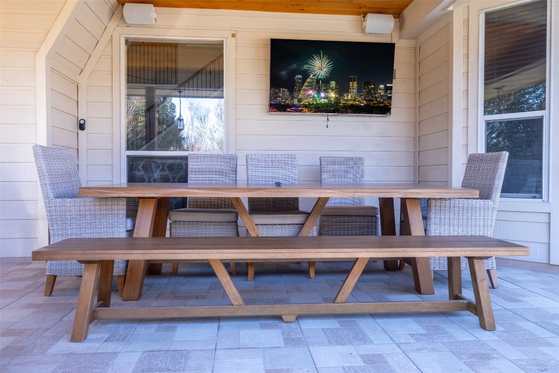 3113 Quail Run Round Rock, TX 78681 - Photo 10 of 29 Dining space featuring wood walls