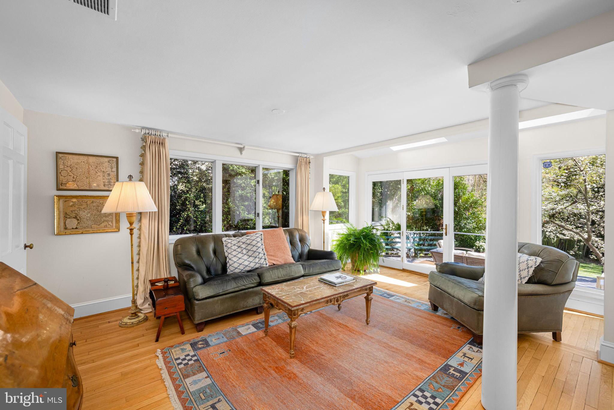 6139 Franklin Park Road McLean, VA 22101 - Photo 13 of 49 a living room with furniture and a large window