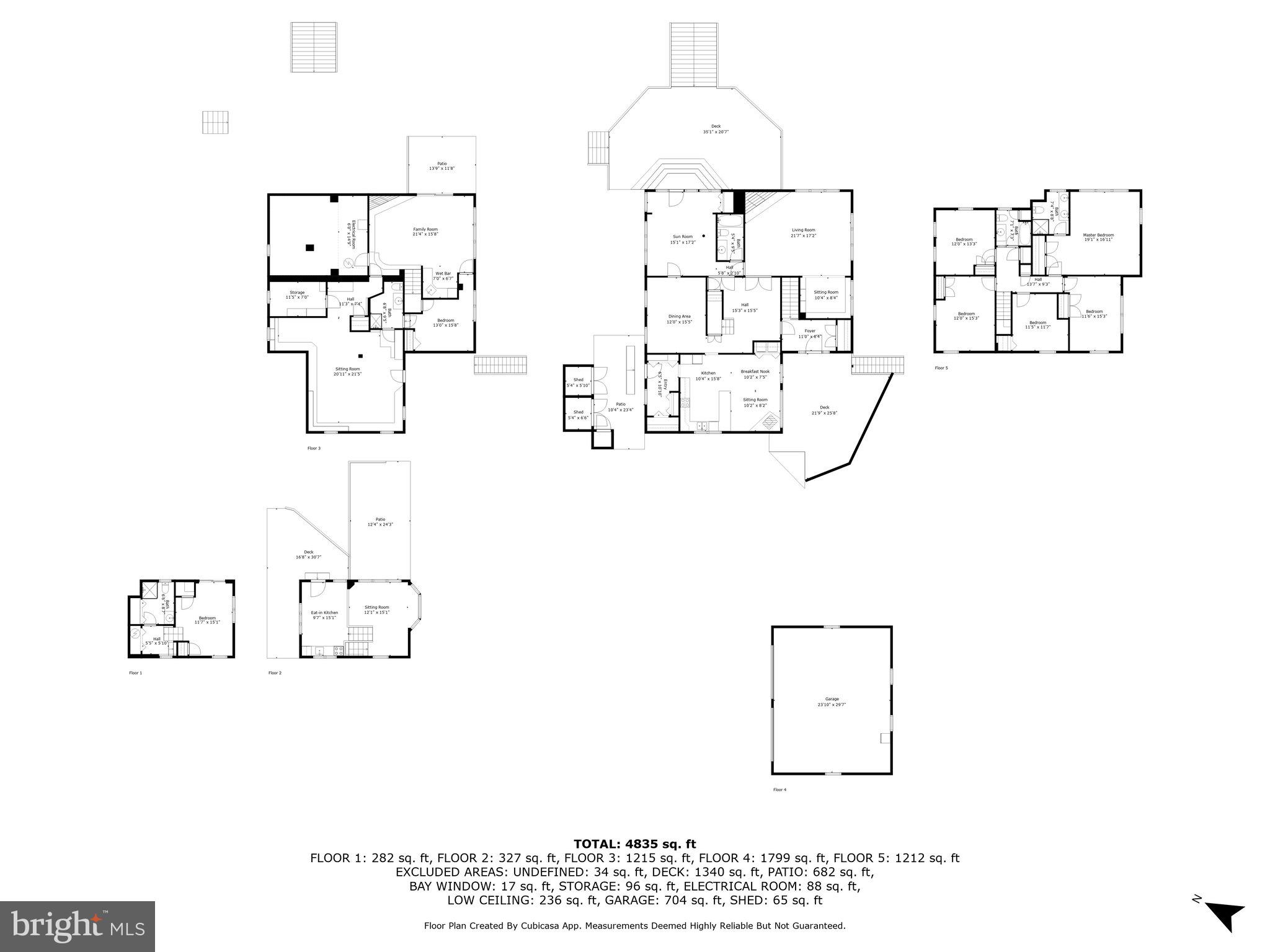 6139 Franklin Park Road McLean, VA 22101 - Photo 44 of 49 a picture of a room with a white wall and has a white clock
