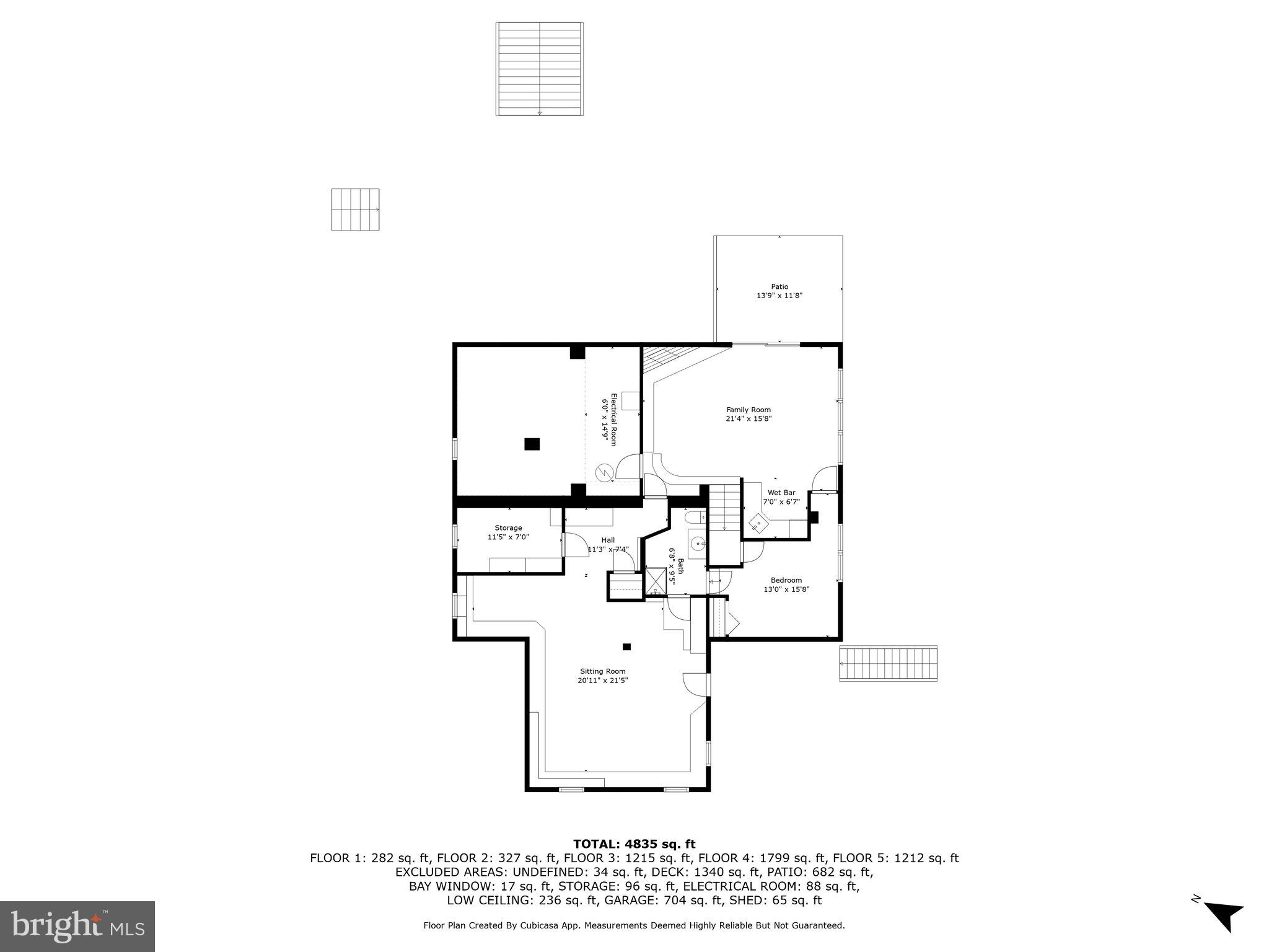 6139 Franklin Park Road McLean, VA 22101 - Photo 47 of 49 a black and white photo of a room
