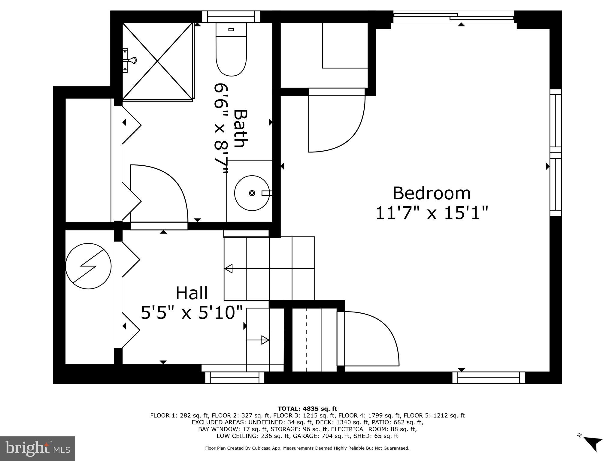 6139 Franklin Park Road McLean, VA 22101 - Photo 49 of 49 a picture of a floor plan