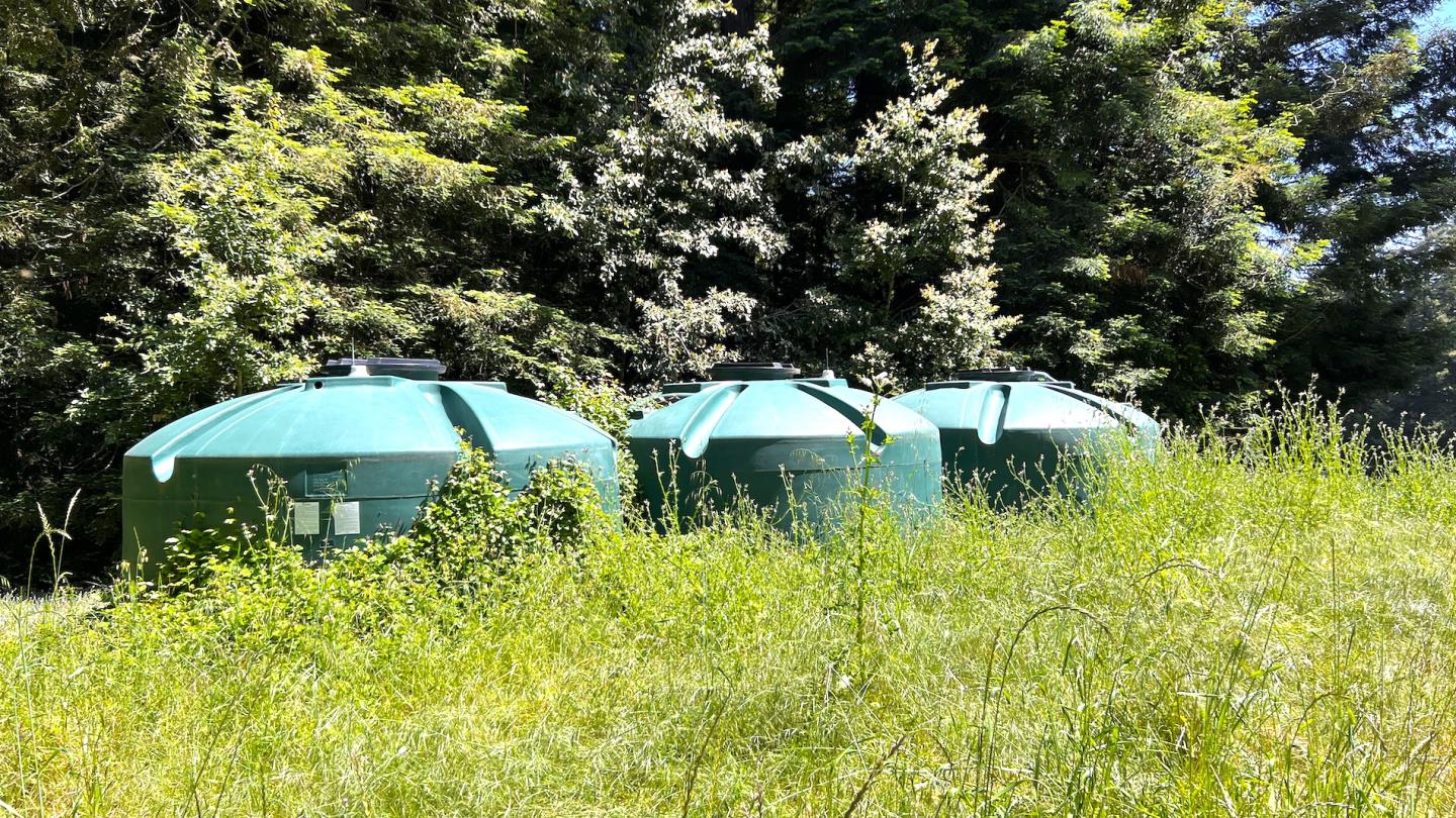 3675 Bonny Doon Road Santa Cruz, CA 95060 - Photo 36 of 59 a view of a house with a yard and sitting area