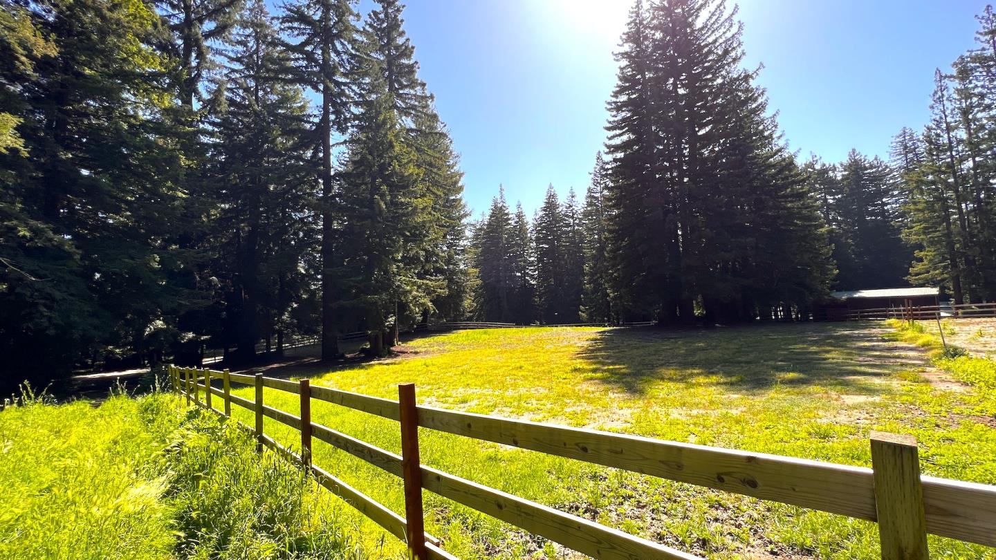 3675 Bonny Doon Road Santa Cruz, CA 95060 - Photo 53 of 59 a view of swimming pool with outdoor seating