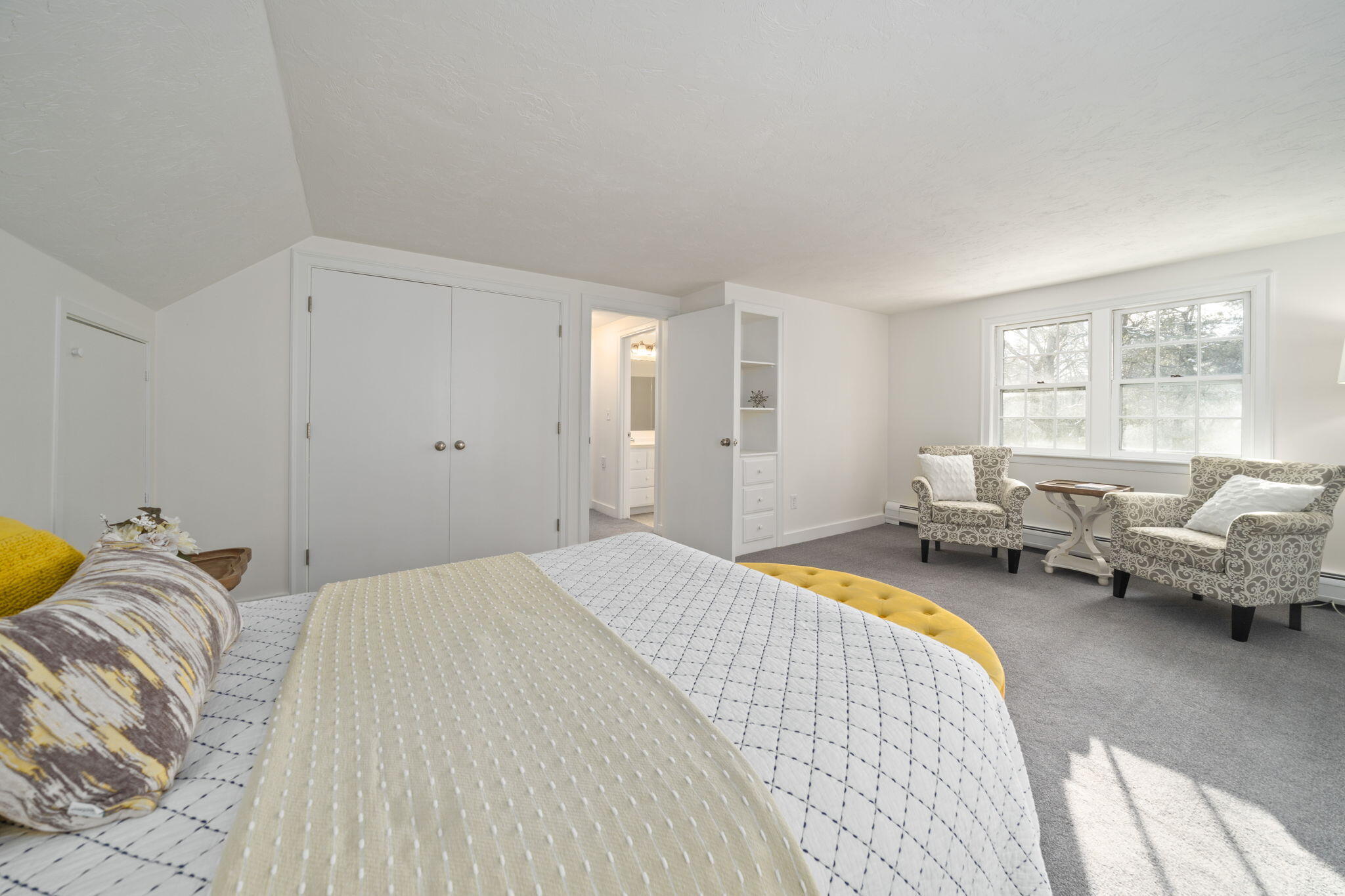 10 Sail -A-Way Barnstable, MA 02632 - Photo 16 of 32 a bedroom with bed couch and window