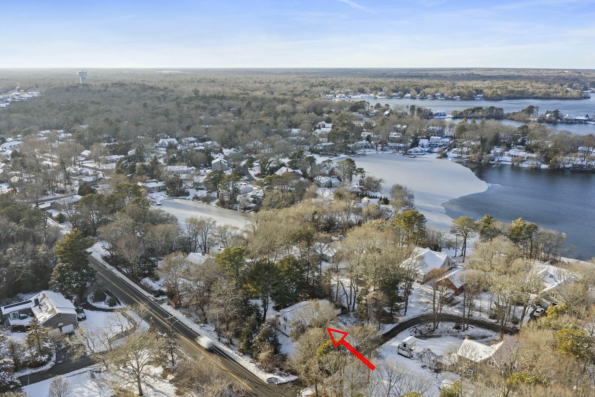 10 Sail -A-Way Barnstable, MA 02632 - Photo 25 of 32 an aerial view of a city