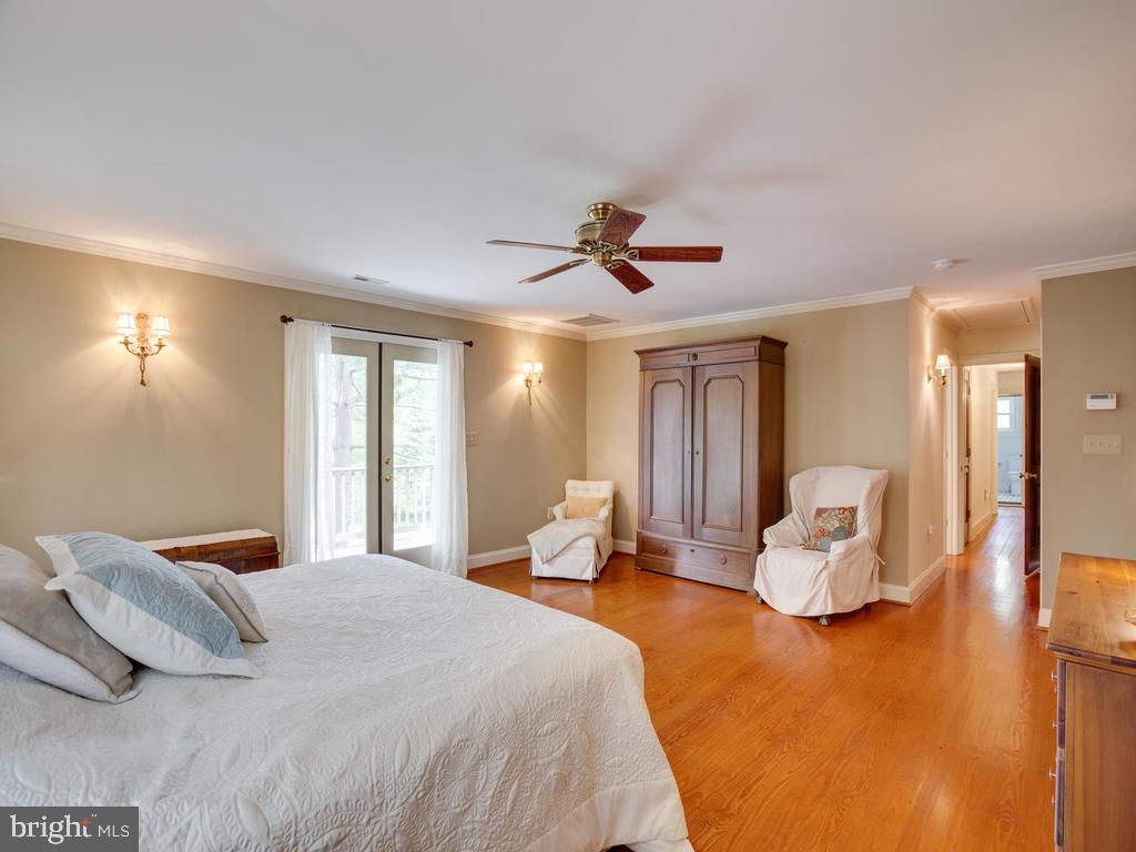3155 Jones Road Dunkirk, MD 20754 - Photo 35 of 89 Master bedroom with deck overlooking backyard